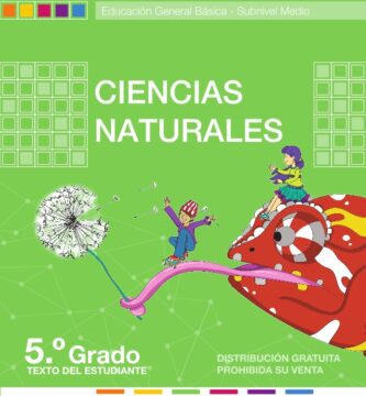 Libro de Ciencias Naturales de Quinto grado EGB