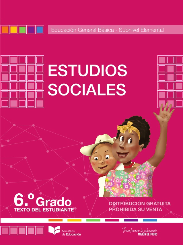 Libro de Estudios Sociales de Sexto grado EGB