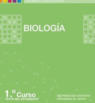 Libro de Biología de Tercero de Bachillerato BGU
